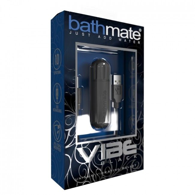 BATHMATE - VIBE BLACK VIBREREND KOGELTJE