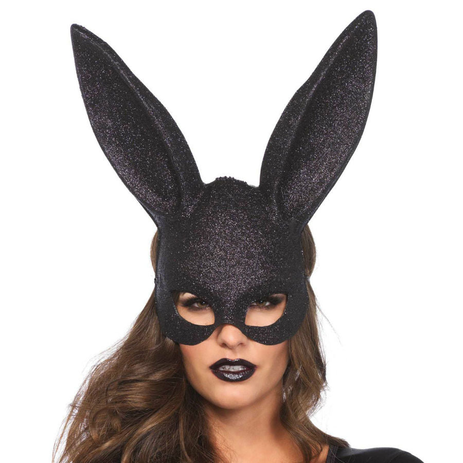 LEG AVENUE - GLITTER MASKERADE KONIJNENMASKER