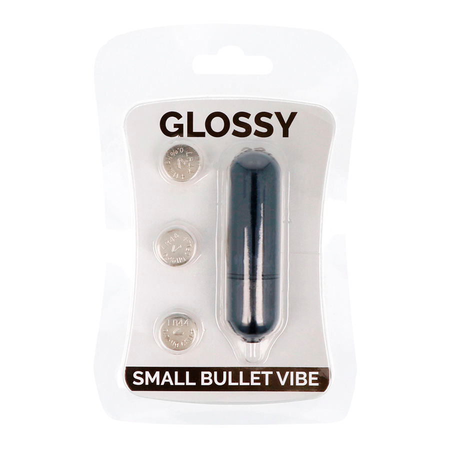 GLOSSY - KLEINE KOGELVIBRATOR ZWART