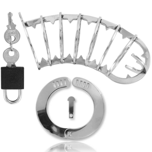 METAAL HARD - PENISKUIKOOI MET VEILIGHEIDSSLOT 14 CM