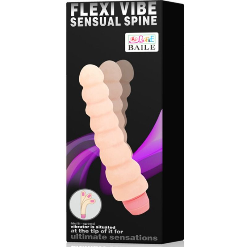 BAILE - FLEXI VIBE SENSUAL SPINE FLEXIBELE VIBRATOR 19 CM
