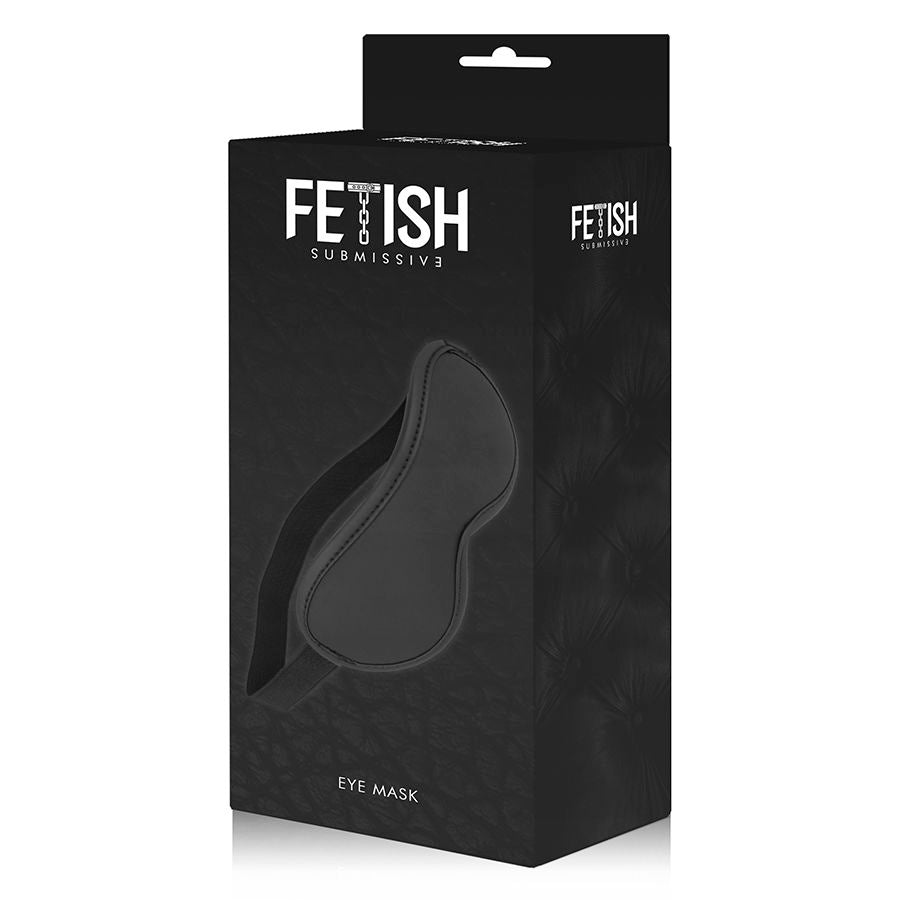 FETISH SUBMISSIVE - VEGAN LEREN MASKER II MET NEOPREEN VOERING