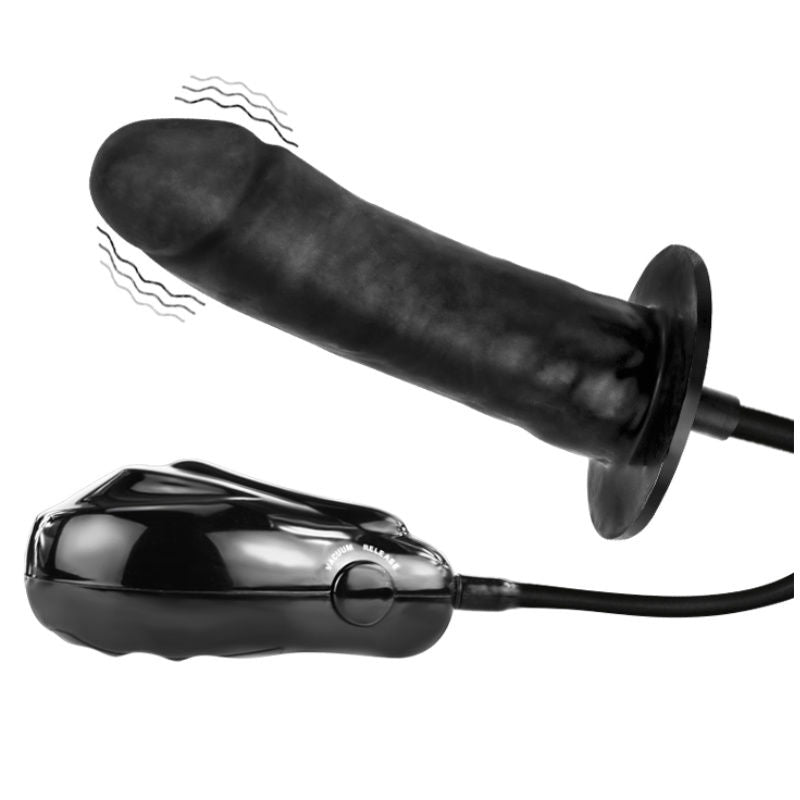 BAILE - BIGGER JOY OPBLAASBARE DILDO MET TRILLING 16 CM