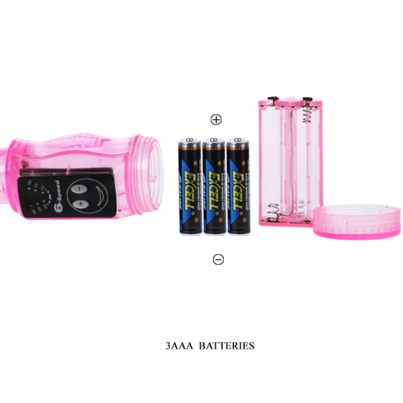 BAILE - DISTORTION DRIEVOUDIGE ROZE STIMULATOR