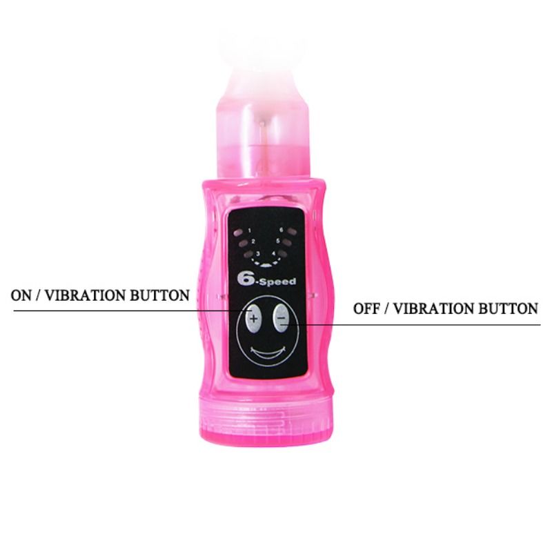 BAILE - DISTORTION DRIEVOUDIGE ROZE STIMULATOR