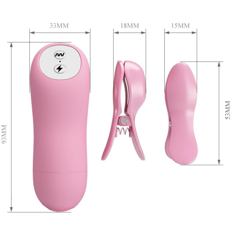 BAILE - ROMANTISCHE GOLFVIBRATORPINCET MET TRILLINGEN EN ELEKTROSHOCK