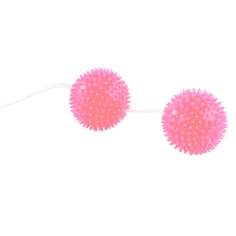 BAILE - EEN DIEP GENOEGLIJKE ROZE GETEXTUREERDE BALLEN 3.6 CM