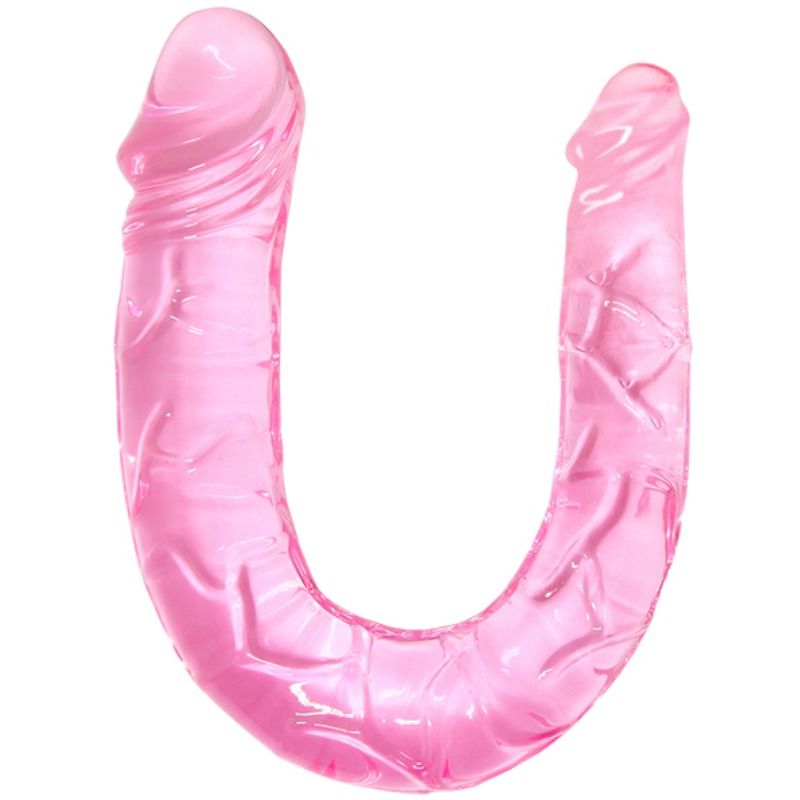 BAILE - DUBBELE DILDO DUBBEL ROZE DILDO