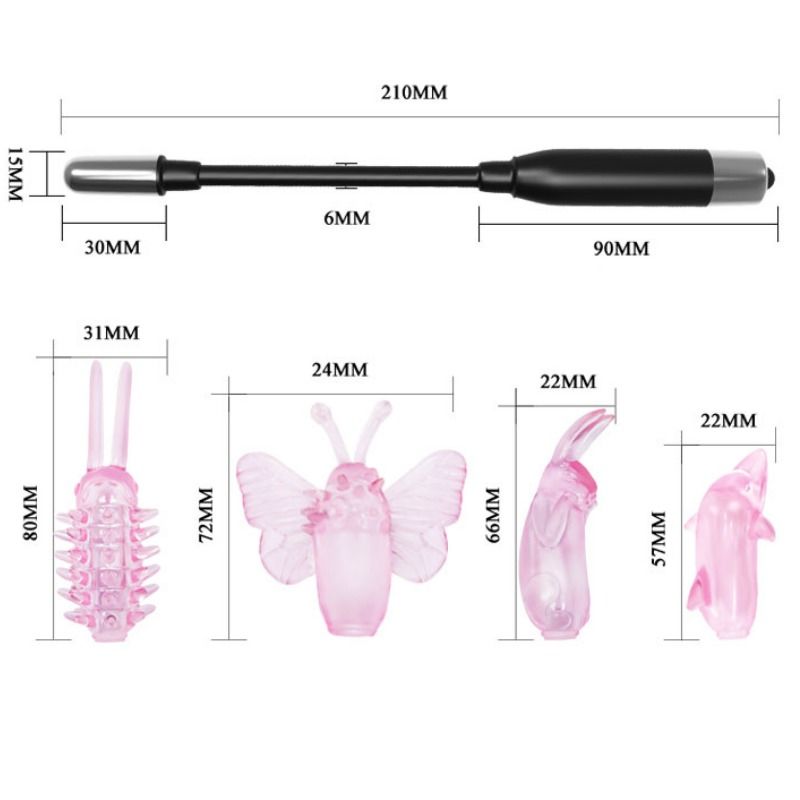 BAILE - WIZARD MAGIC WAND STIMULATOR MET TRILLING