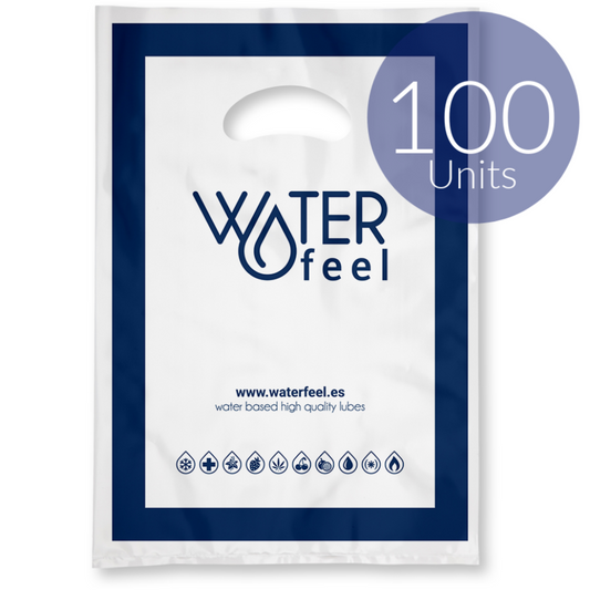 WATERFEEL - 100 KLEINE PLASTIC ZAKJES 25 X 35 CM