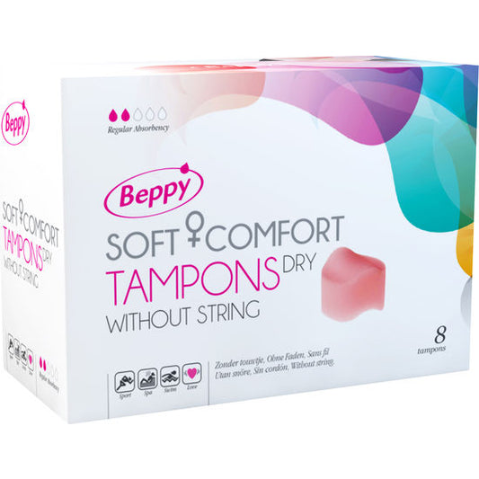 BEPPY - SOFT-COMFORT TAMPONS DROOG 8 STUKS