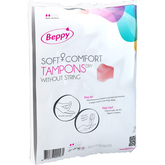 BEPPY - SOFT-COMFORT TAMPONS DROOG 30 STUKS