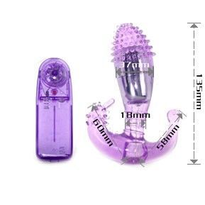 BAILE - VAGINALE EN ANALE STIMULATOR MET TRILLING