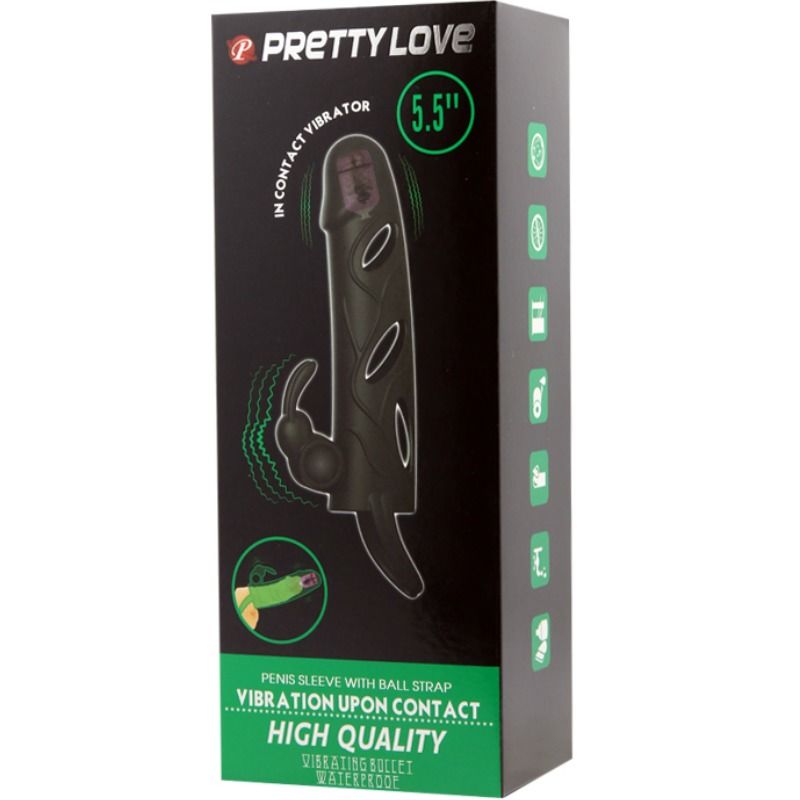 PRETTY LOVE - SILICONE HOES MET TRILLING 14 CM 2.0