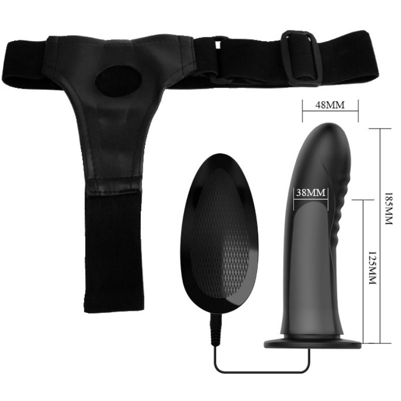 PRETTY LOVE - MYRON STRAP ON MET TRILLING EN HOLLE DILDO