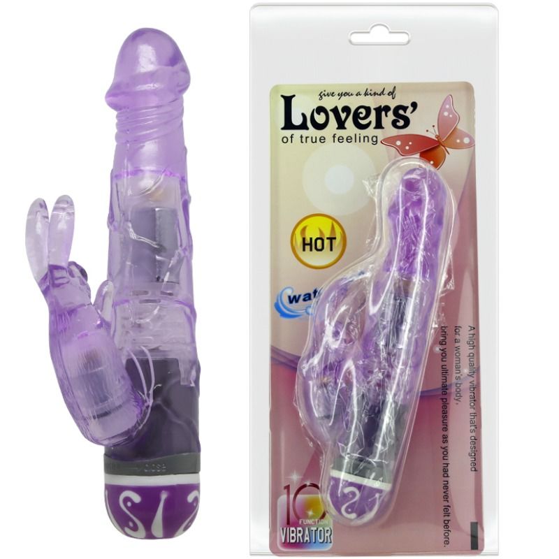 BAILE - MULTISNELHEIDS VIBRATORS MET LILA KONIJN