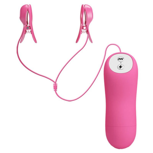 BAILE - ROMANTISCHE GOLVEN PIZZA'S MET VIBRATIE EN FUCHSIA ELEKTROSHOCK
