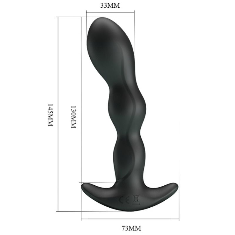 PRETTY LOVE - ANAAL MASSAGER 12 TRILLINGSSTANDEN