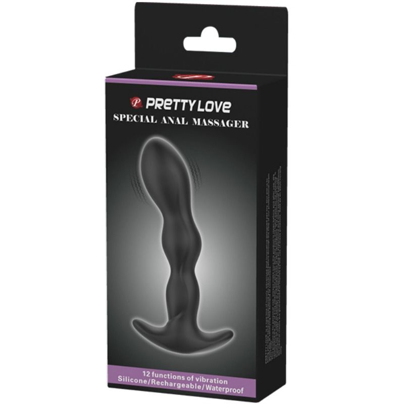 PRETTY LOVE - ANAAL MASSAGER 12 TRILLINGSSTANDEN