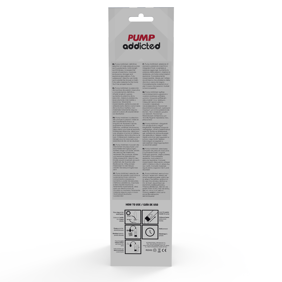PUMP ADDICTED - RX3 BOMBA ERECTIE ZWART