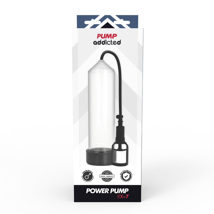 PUMP ADDICTED - STERKE ERECTIE RX7 TRANSPARANT