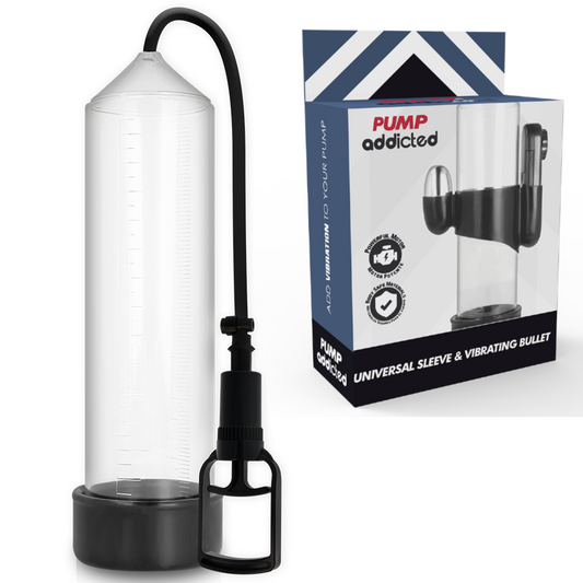 PUMP ADDICTED - RX7 TRANSPARANTE VIBRATOR