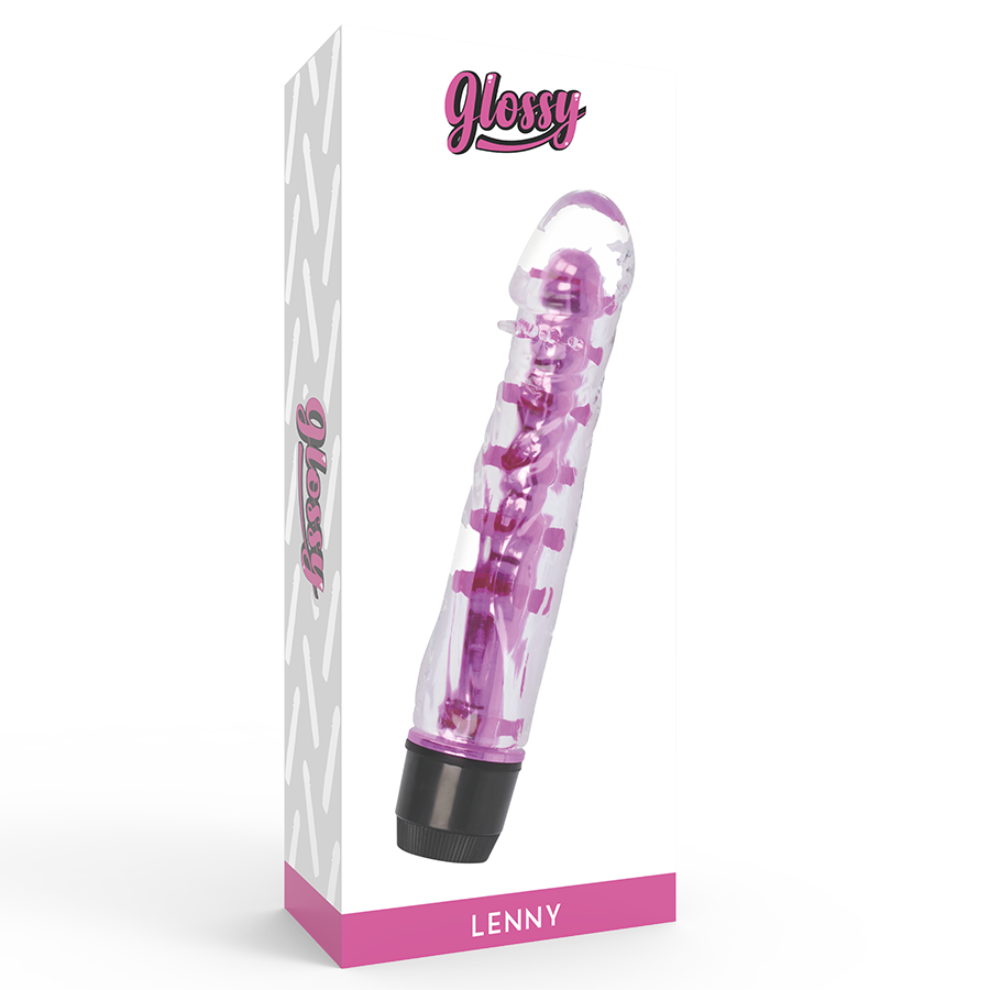 GLOSSY - LENNY VIBRATOR ROZE