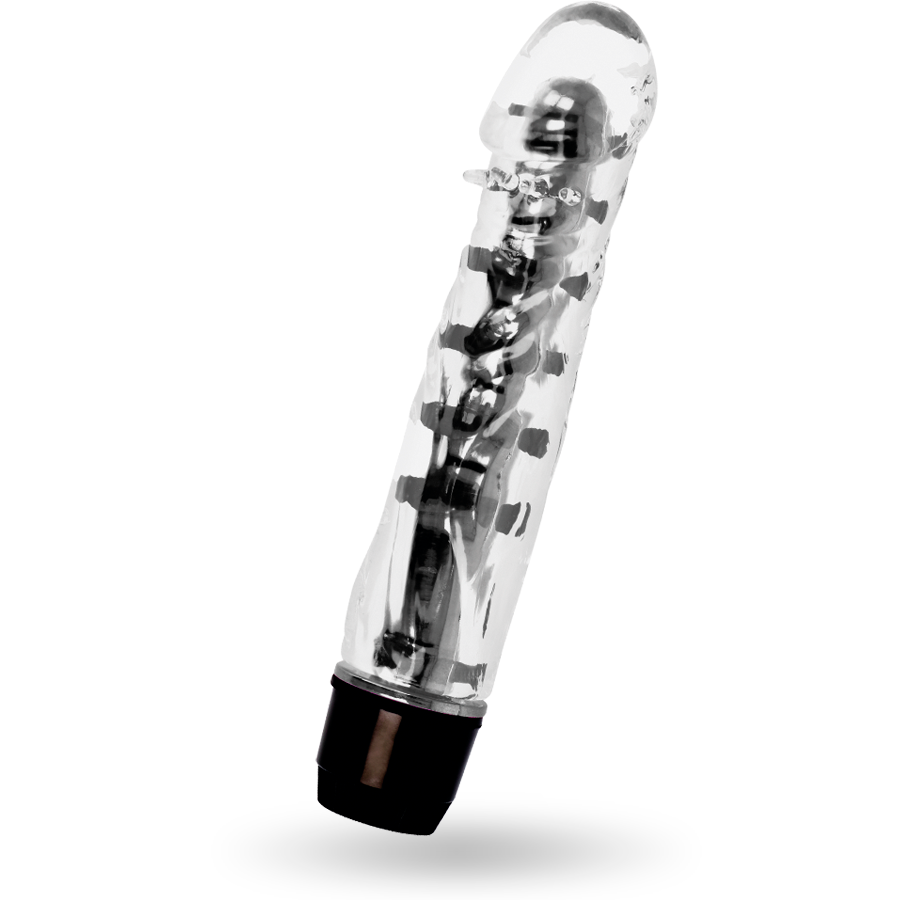 GLOSSY - LENNY VIBRATOR ZWART