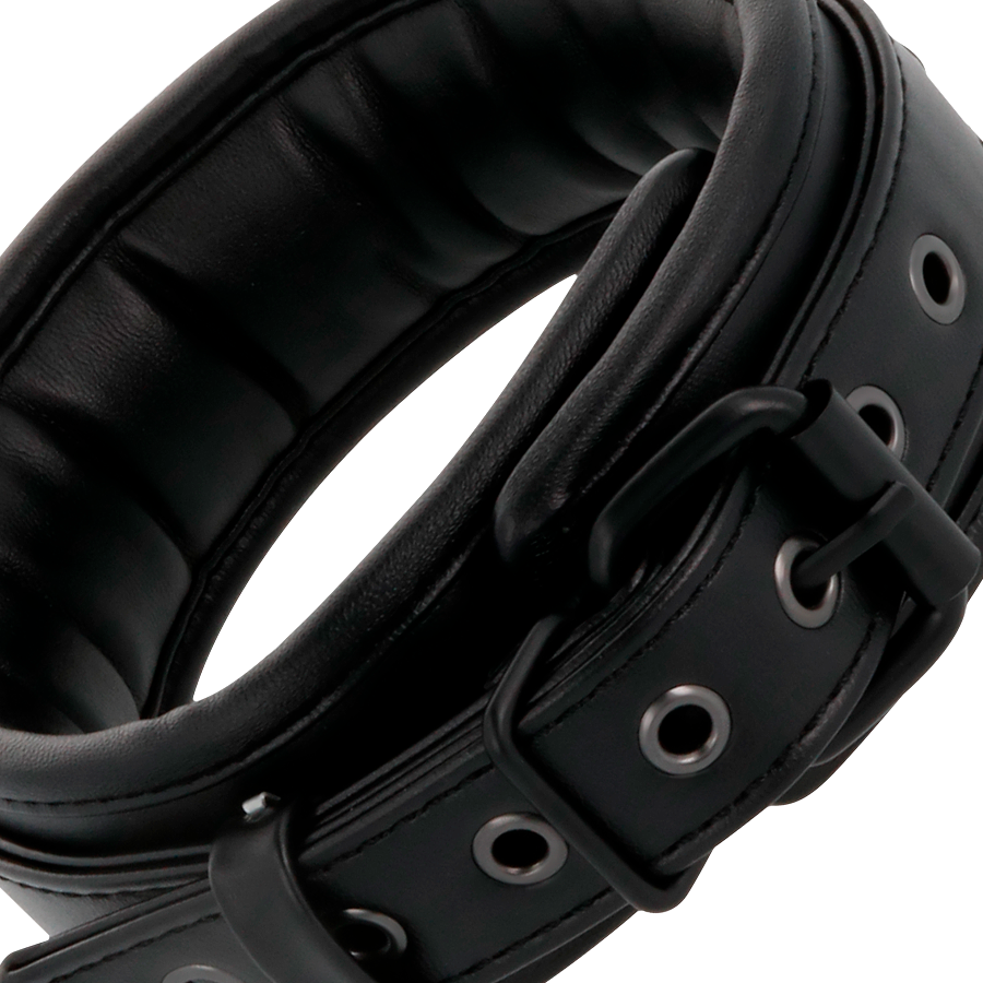 DARKNESS - ZWARTE KETTING MET SCHAKELARMBAND