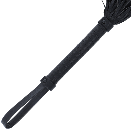 DARKNESS - ZWARTE BONDAGE ZWIJP 42CM LEER