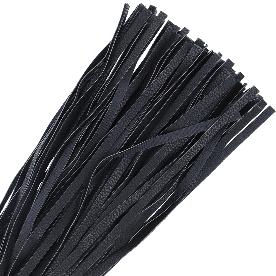 DARKNESS - ZWARTE BONDAGE ZWIJP 42CM LEER