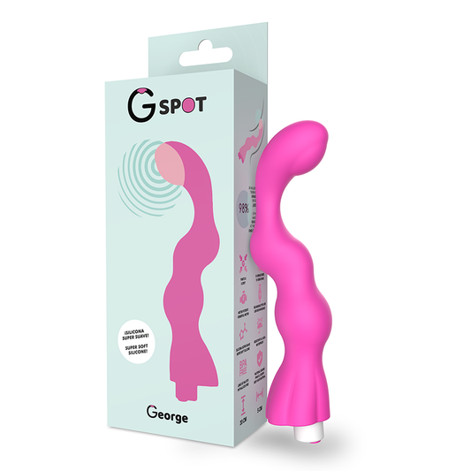 G-SPOT - GEORGE G-SPOT VIBRATOR GUM ROZE