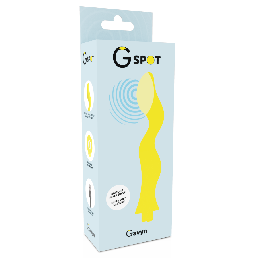 G-SPOT - GAVYN G-SPOT VIBRATOR GEEL