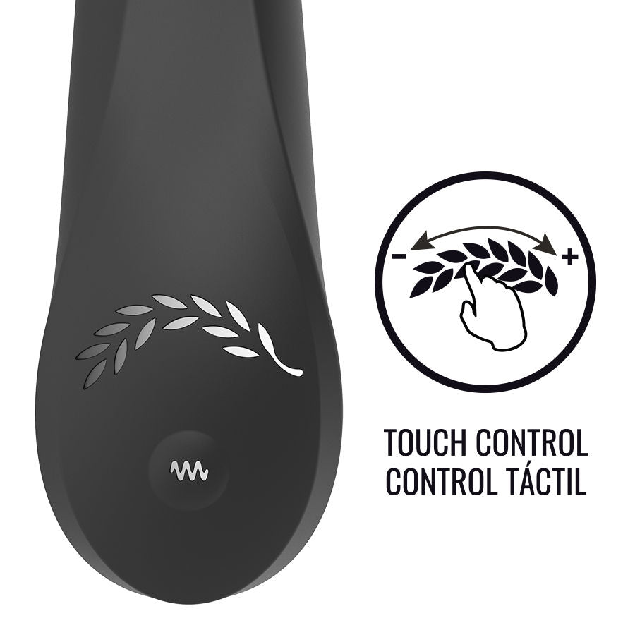 ZWART&ZILVER - KEAN VIBRATOR AANRAAKBEDIENING