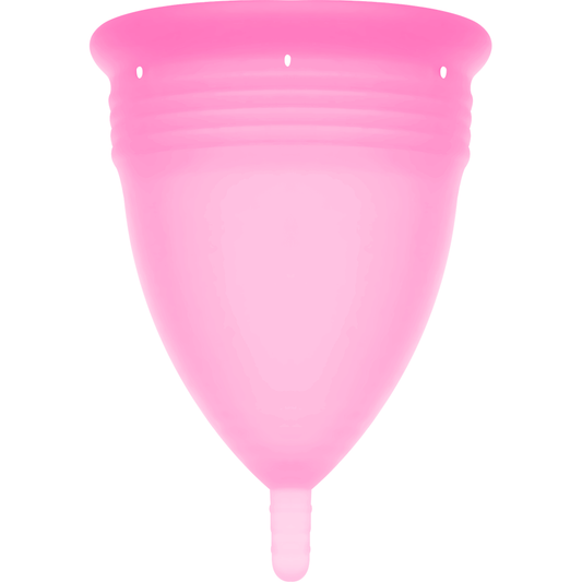 STERCUP - FDA SILICONEN MENSTRUATIECUP ROZE - MAAT L