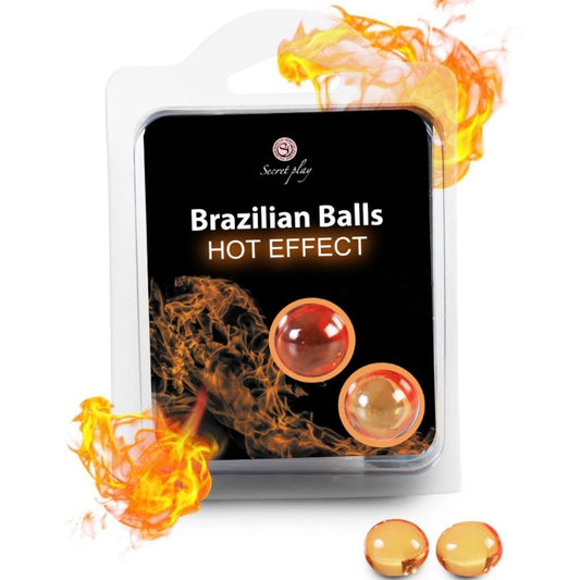 SECRETPLAY - BRAZILIAN BALLS WARMING EFFECT 2 STUKS