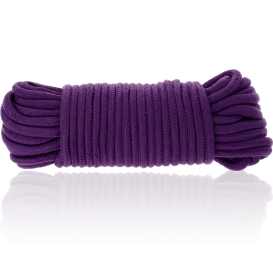 DARKNESS - KATOENEN BONDAGE TOUW 20 METER LILA