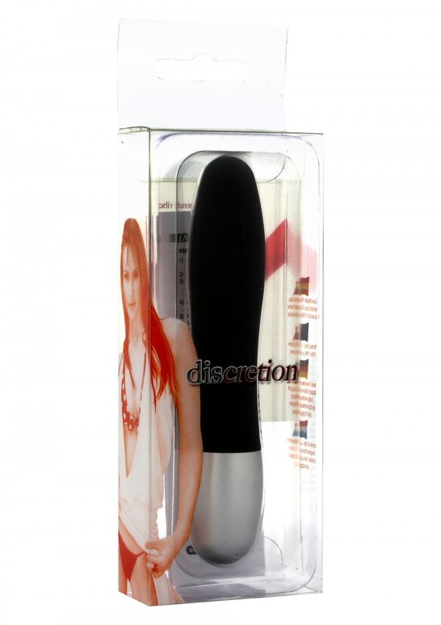 SEVEN CREATIONS - DISCRETION ZWARTE VIBRATOR