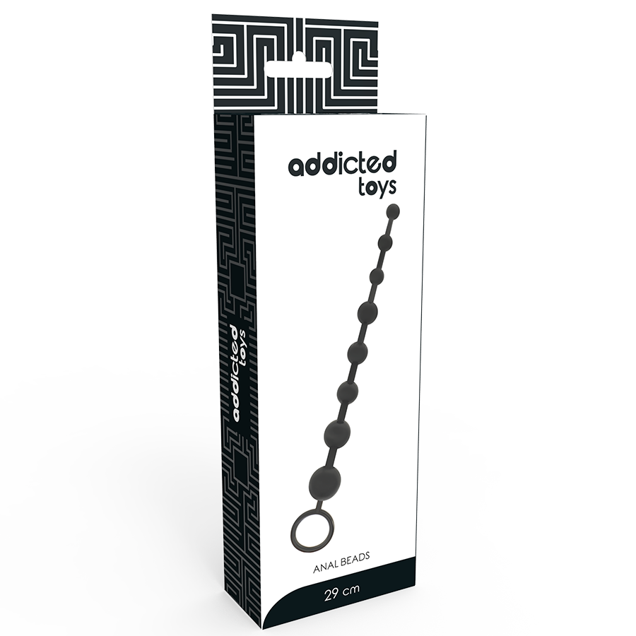 ADDICTED TOYS - ANAALBALLEN 29 CM ZWART