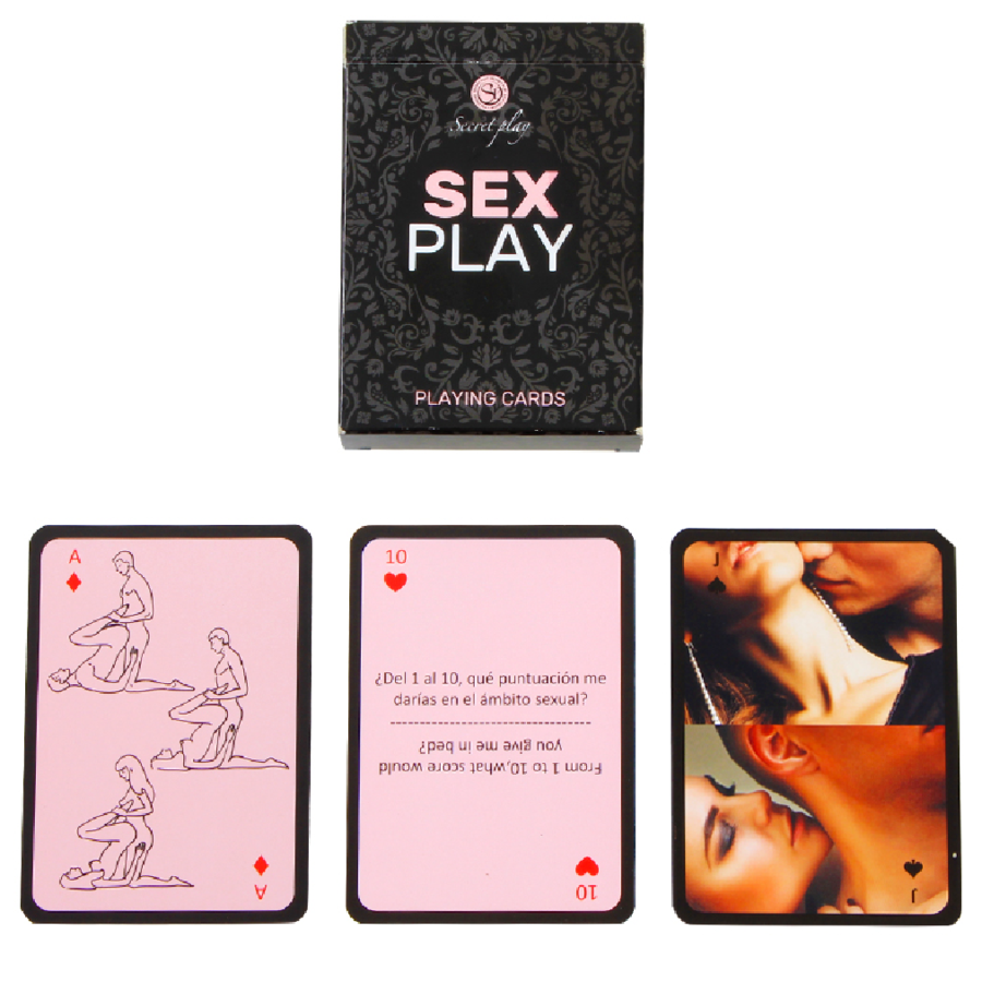 SECRETPLAY - SEX SPEELKAARTEN (ES/EN)