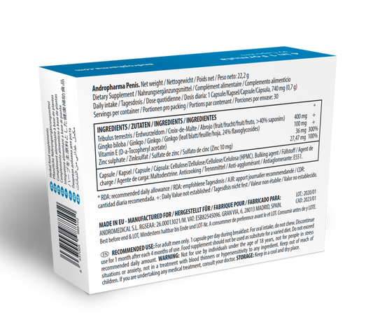 ANDROPHARMA PENIS - PENISVERGROTEND SUPPLEMENT