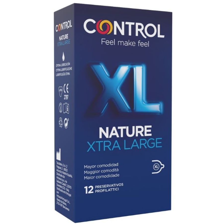 CONTROL - ADAPTA NATURE XL CONDOMS 12 STUKS