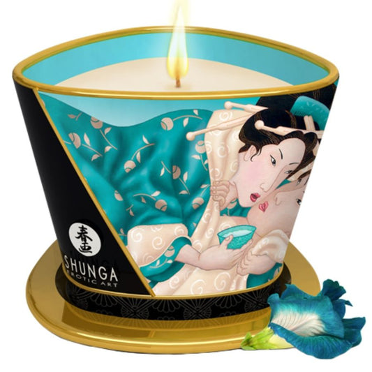 SHUNGA - ISLAND BLOSSOMS MASSAGEKAARS 170 ML