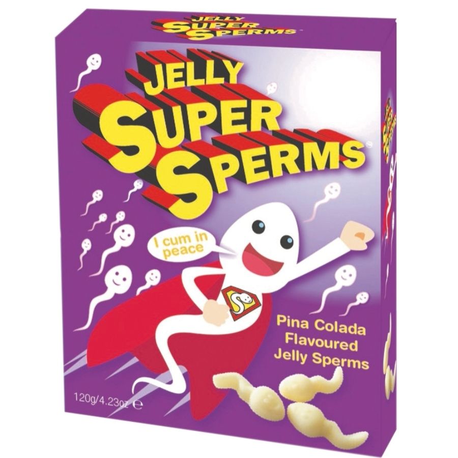 SPENCER & FLEETWOOD - JELLY SUPER SPERM GUMMIES VORM SPERM 120 GR