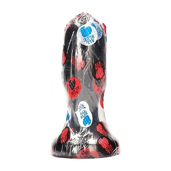 GEHEEL ZWART - ANAALPLUG 19,5 CM