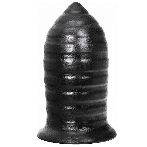 GEHEEL ZWART - ANAALPLUG 16 CM