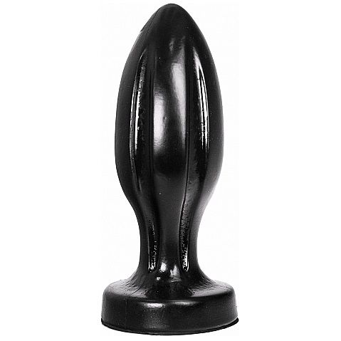GEHEEL ZWART - ANAALPLUG 21 CM