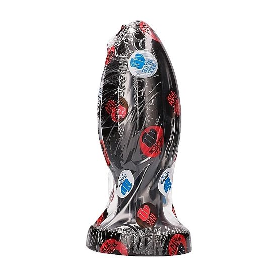 GEHEEL ZWART - ANAALPLUG 21 CM