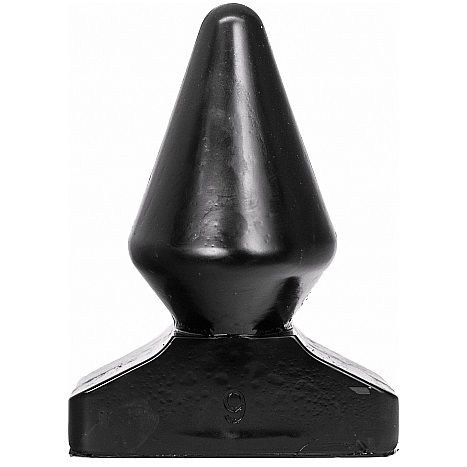 GEHEEL ZWART - ANAALPLUG 18,5 CM