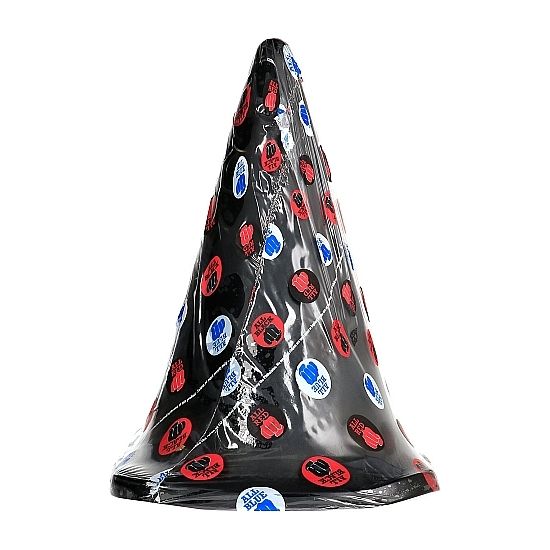 GEHEEL ZWART - STUIT TRIANGULAIR 30 CM